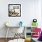 Stupell Industries Build Your Dreams Phrase Floater Framed Canvas Wall Art Design by Kim Allen
